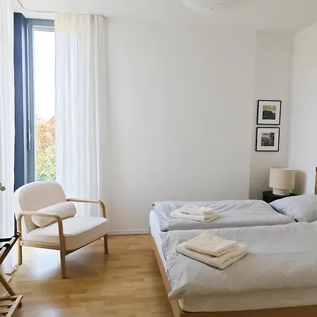 Apartment Stilvolle Mit Terrasse Im Gruenen