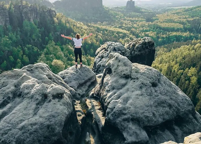 شقة Modernes Mit Terrasse Bei Dresden